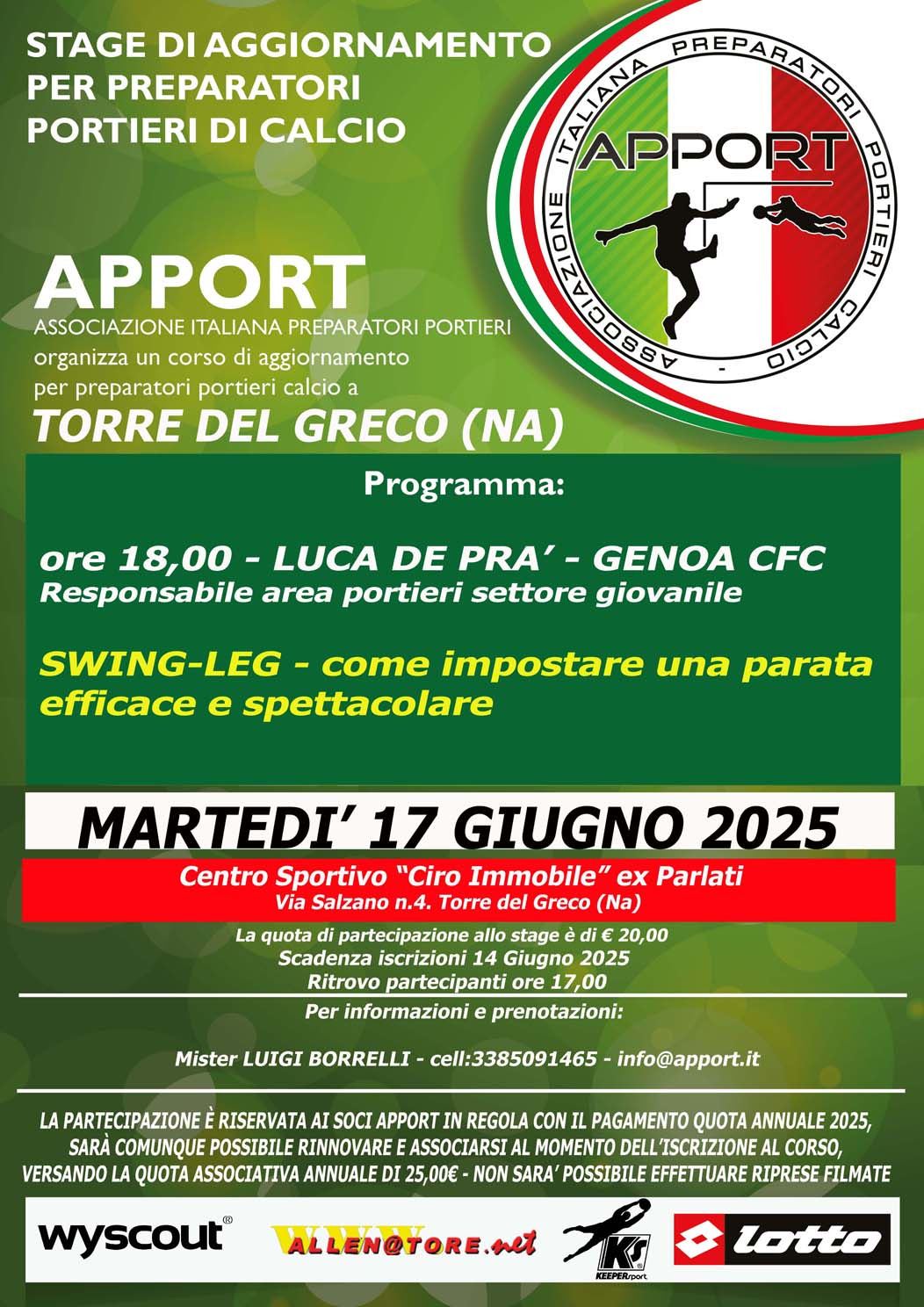 17 Giugno 2025 - Stage a Torre del Greco (NA)