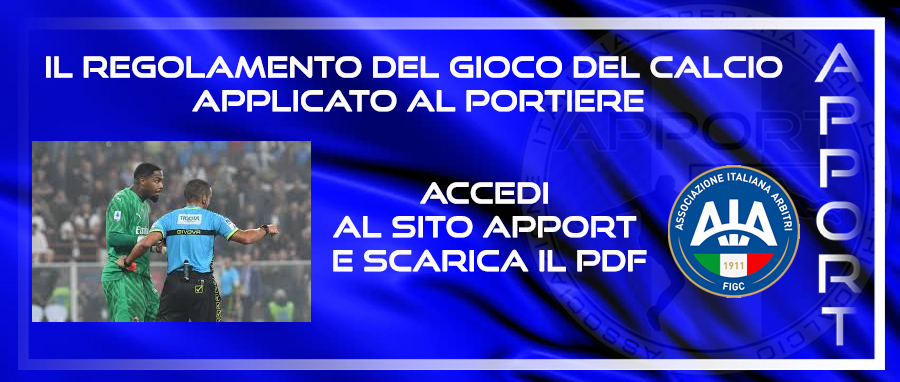 Il regolamento del gioco del calcio applicato al portiere