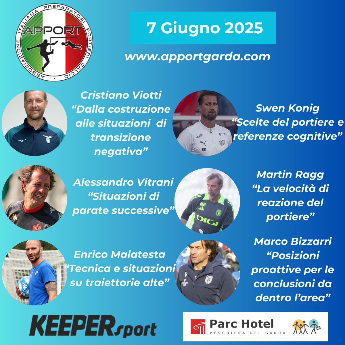 APPORTGARDA2025 Ecco l'elenco dei temi trattati